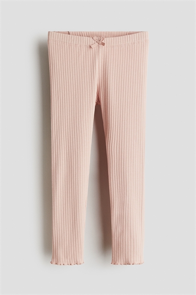 Ребристые хлопковые леггинсы 1231050008