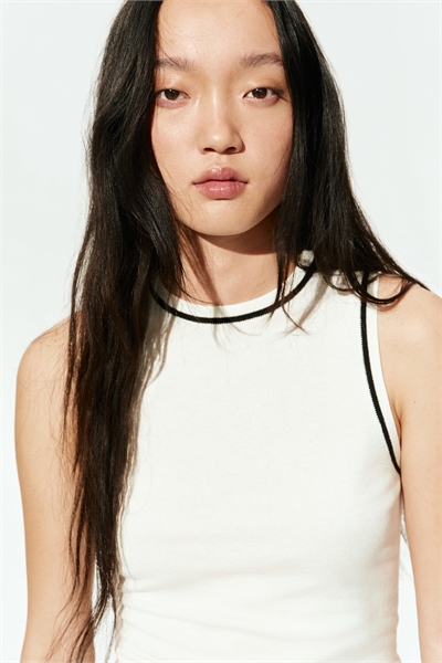 Тонкий трикотажный жилет 1278512001