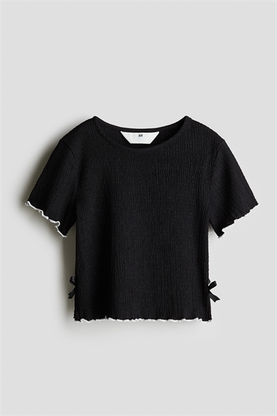 Топ с декором в виде банта 1295492002