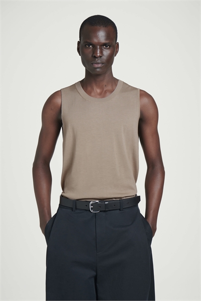 Шелковая вязаная майка 1222658006