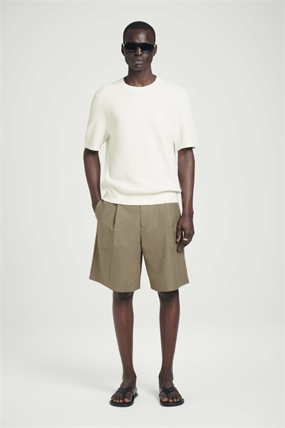 Шорты-чинос из хлопкового трикотажа 1282016002