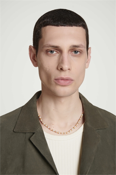 Ожерелье из полудрагоценного бисера 1231250004