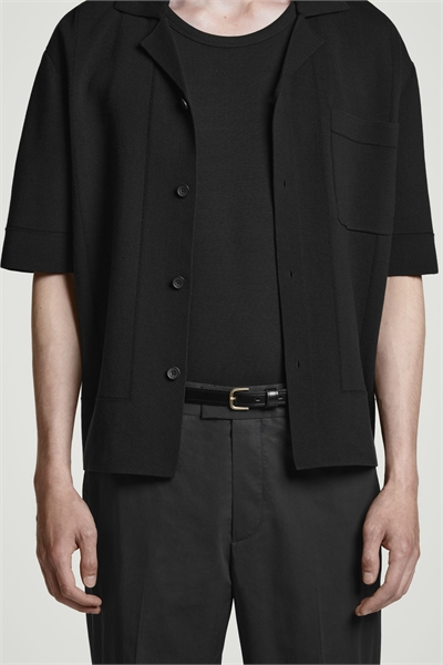 Тонкий кожаный ремень 1288524001