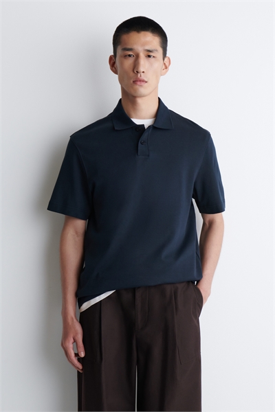 Рубашка-поло из хлопка интерлок 1281644002