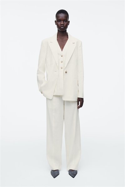 Классические льняные брюки 1271460001