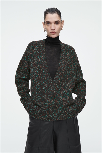 Джемпер крупной вязки из шерсти, Oversized 1243642001