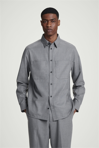 Рубашка с карманами Relaxed fit 1214340005