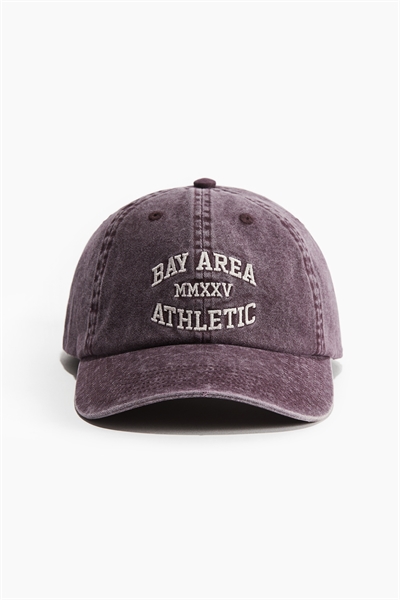 Хлопковая кепка с вышитым мотивом 1048567068