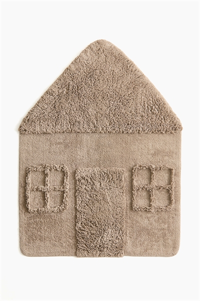 Хлопковый ковер в форме домика 1281105002