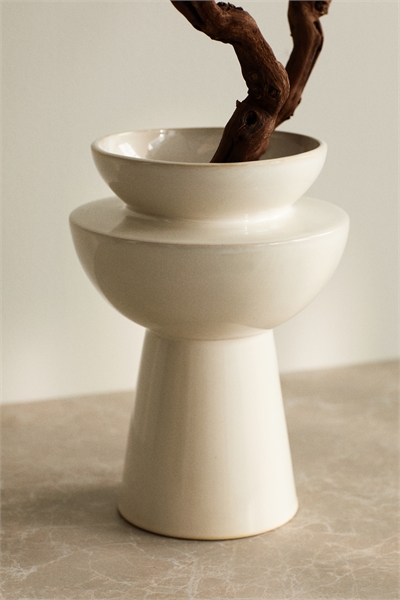 Большая многоярусная ваза из керамогранита 1283673001