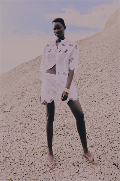 Шорты с рисунком "Broderie anglaise 1285388001