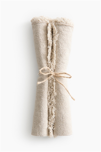 Салфетки из льняного бленда в упаковке по 2 штуки 1289351001