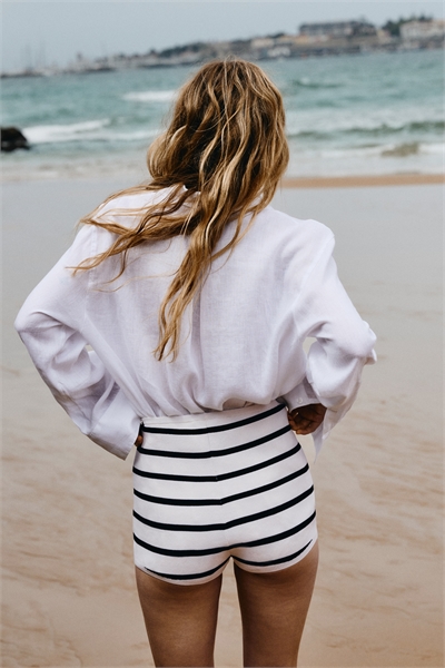 Пляжные шорты из тонкого трикотажа 1292065002