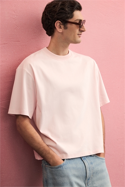 Футболка свободного кроя в стиле бокс 1295418004