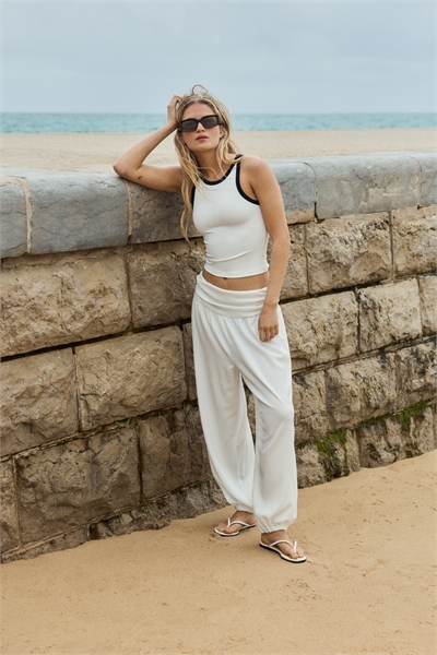 Брюки-шаровары из кринклида 1296061002