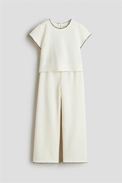 Комплект из 2 частей из жаккардового трикотажа 1305006001