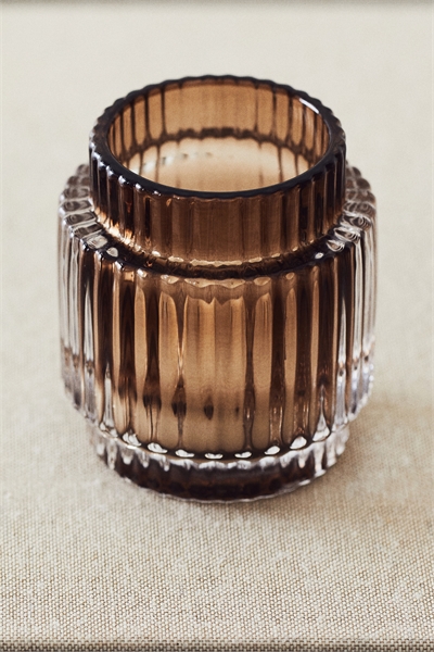 Стеклянный подсвечник 1237662007