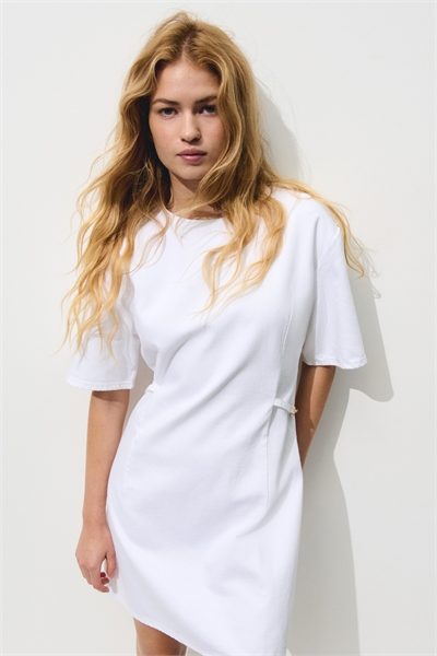 Джинсовое платье с деталями в виде пряжек 1300018003