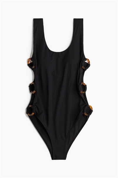 Купальник с мягкими чашечками и высокими ножками 1235409001