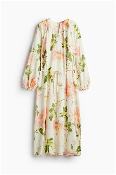 Платье с воздушными рукавами 1246321001