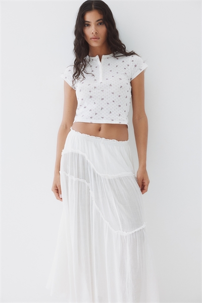 Топ из пуантельевого трикотажа 1308370002