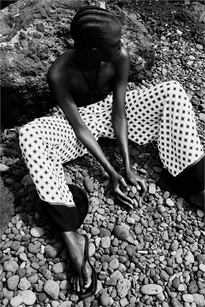 Широкие брюки на резинке 1280771001