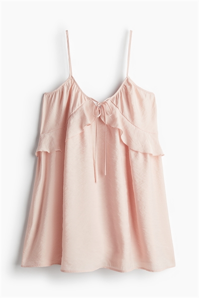 Платье с отделкой воланами из модального бленда 1228827002