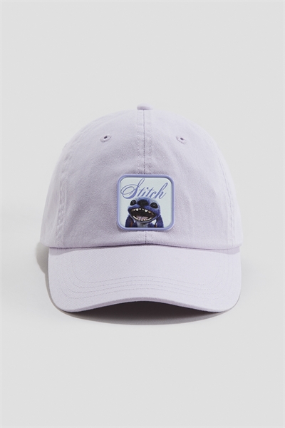 Кепка из саржи с узором 1236944007