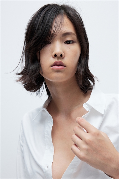 Приталенная рубашка из оксфорда 1191596001