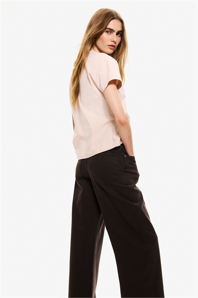 Хлопковая футболка оверсайз 1290372011