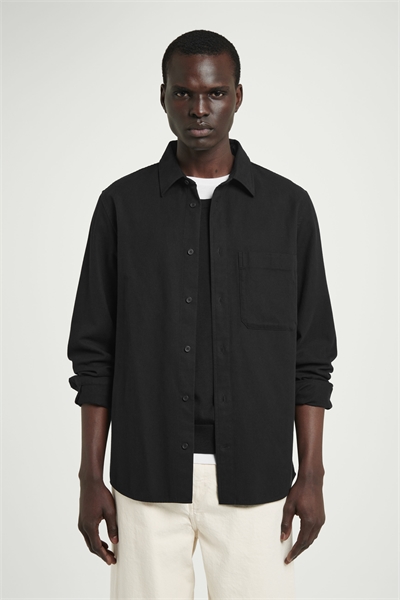 Рубашка из смеси хлопка Relaxed fit 1256067001