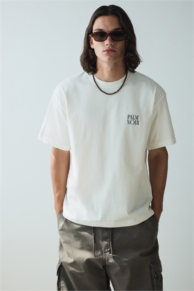 Футболка с принтом свободного кроя 1034065175