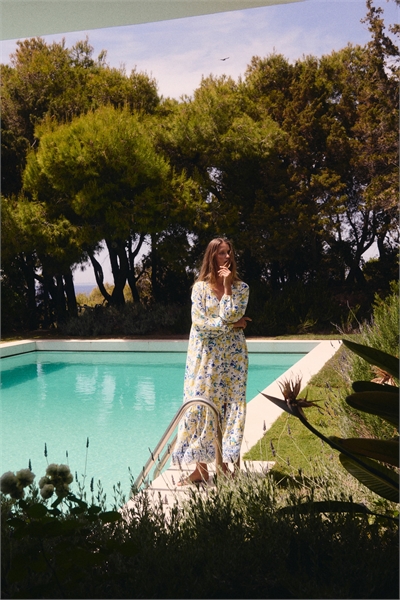 Платье из крепа с завязывающимся поясом 1226566022