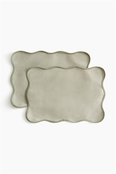 Водоотталкивающие плейсматы 2 шт. 1263516006