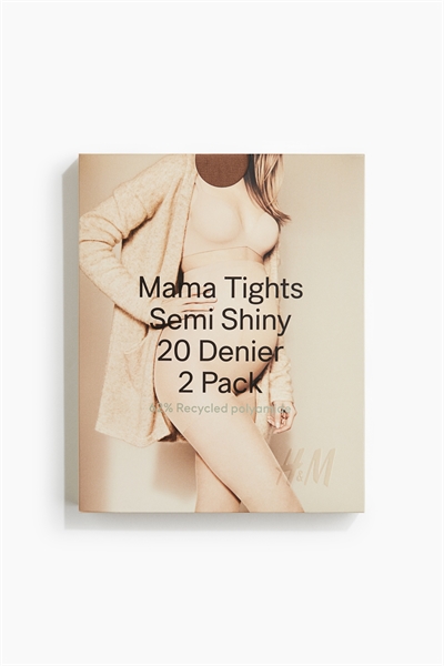 Колготки MAMA в 2 упаковках плотностью 20 ден 1284911003