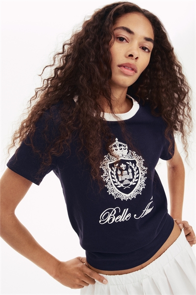 Хлопковая футболка 1296054010