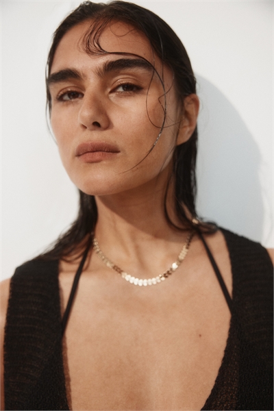 Ожерелье-цепочка в виде сердца 1302885001