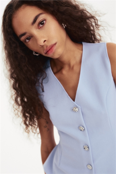 Приталенный жилет из джерси 1310098002