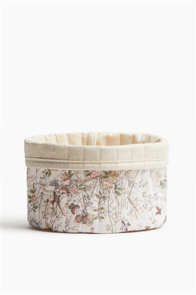 Маленькая стеганая корзина для хранения артикул 1248841001