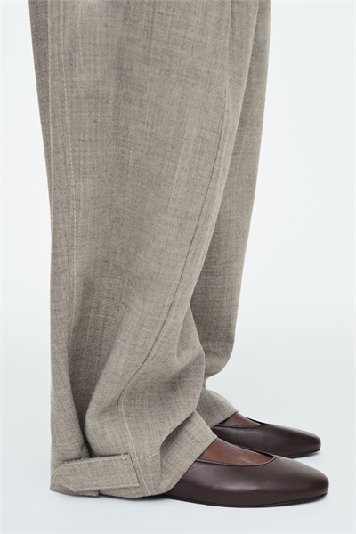 Кожаные балетки 1269050002