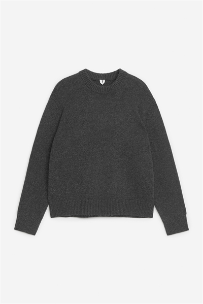 Джемпер из шерстяной смеси плотной вязки 0787330025