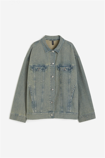 Джинсовая куртка оверсайз 1163273009