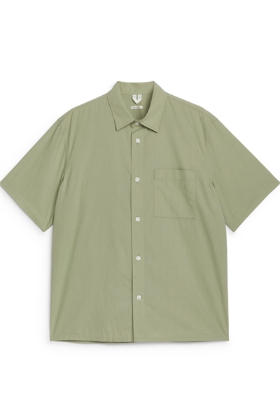 Расслабленная рубашка из поплина 1231930002