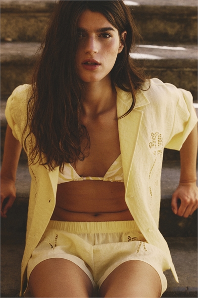 Рубашка в стиле Broderie anglaise 1269001003