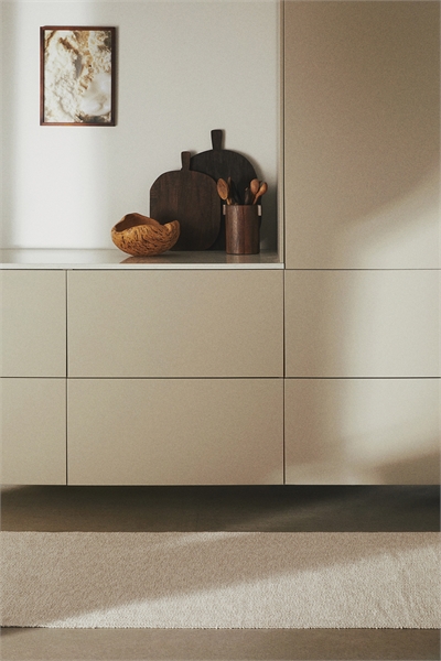 Хлопковый коврик с бахромой 1270641001