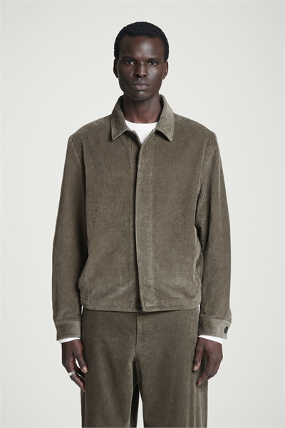 Вельветовая рубашка из хлопка relaxed fit 1241650002