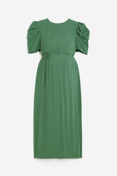 Платье из крепа с пышными рукавами MAMA 1179121001