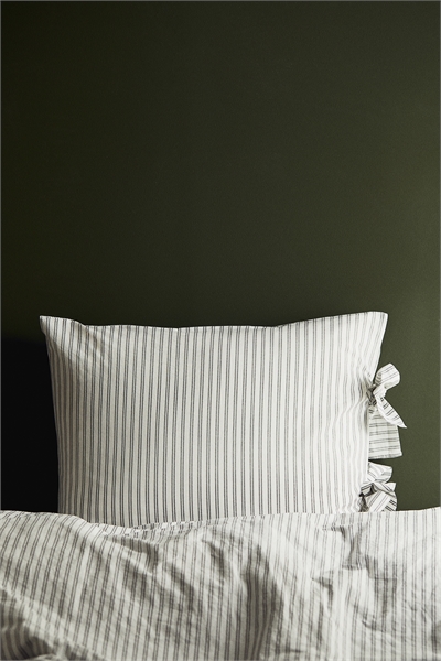 Комплект односпального постельного белья с отделкой 1260184001