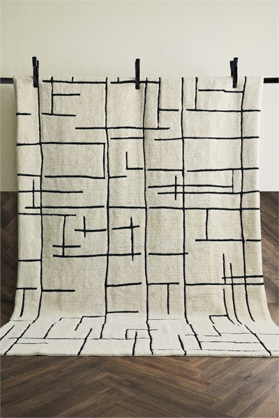 Большой ковер из шерстяной смеси 1288866001