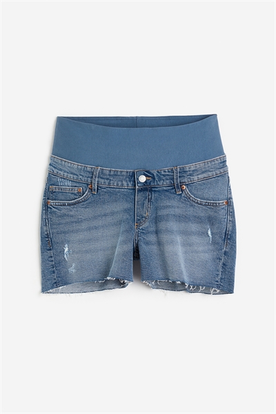 Джинсовые шорты MAMA 1042942007